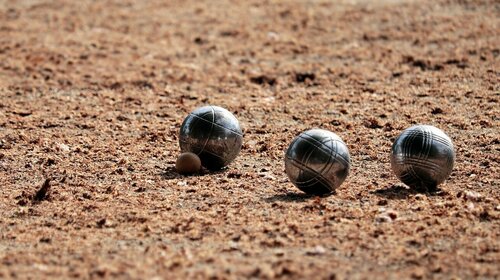 Aire de pétanque