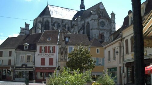 St Florentin et le canal de Bourgogne